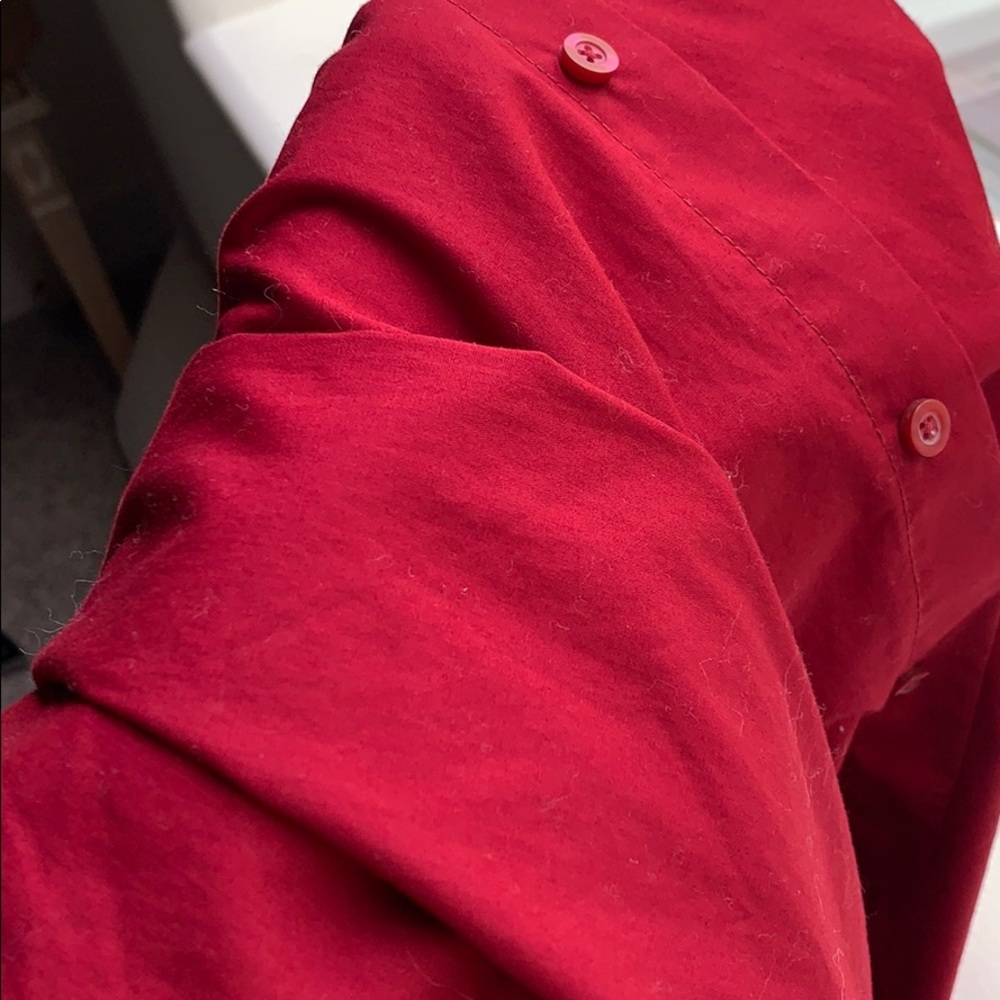 Red button up - Picture 2 of 2